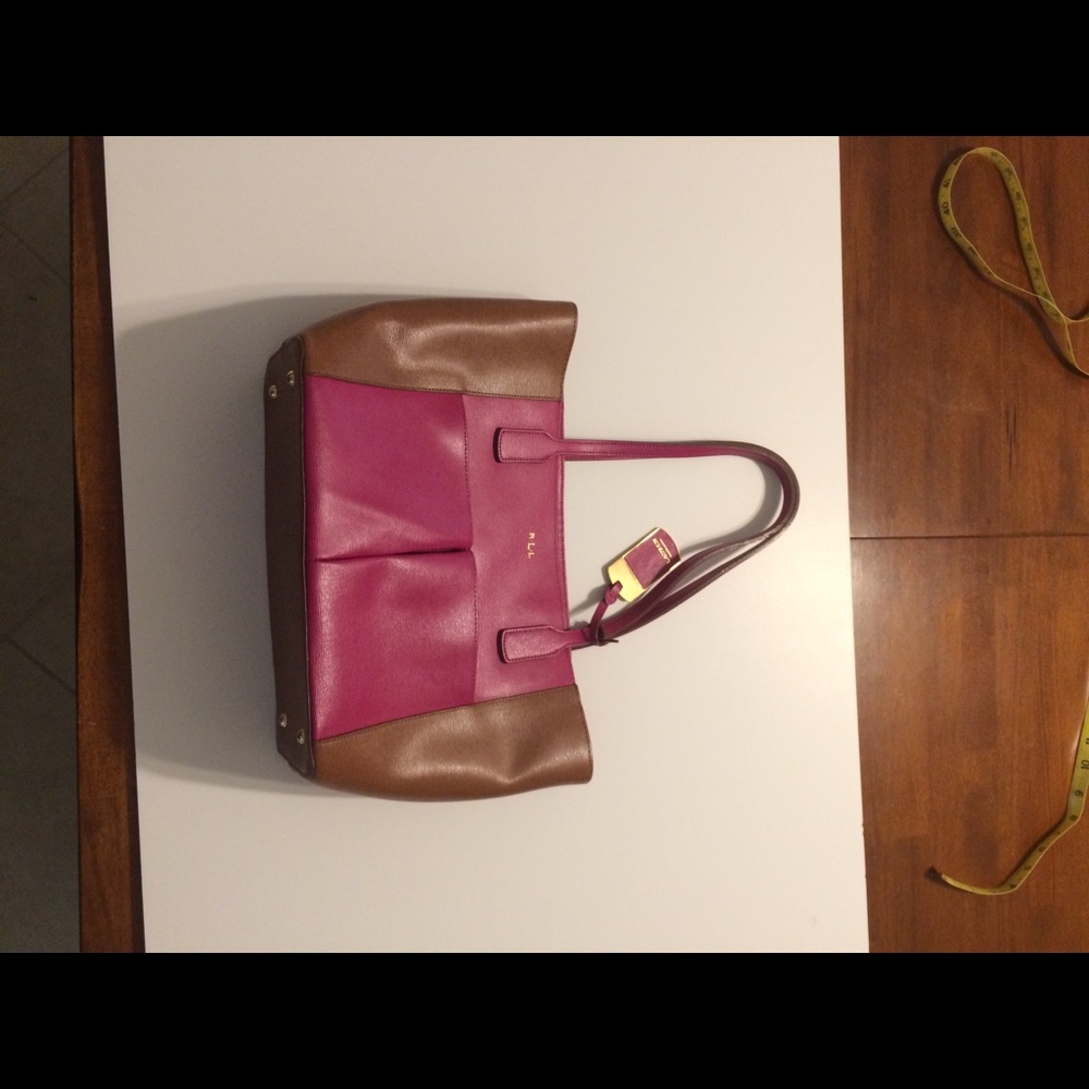 Lauren Ralph Lauren Purse, Double Strap Bag Gem